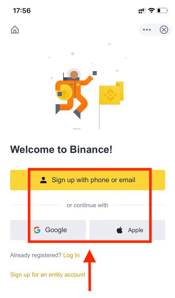 Jak zaregistrovat a ověřit účet v Binance Jak zaregistrovat a ověřit účet v Binance