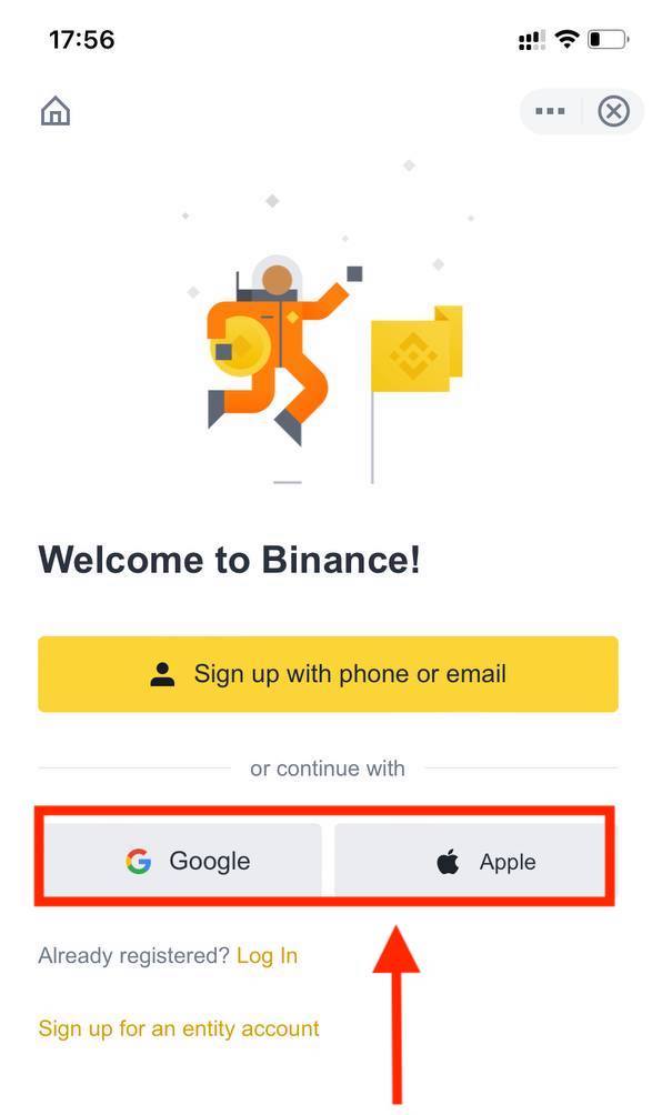 Jak zaregistrovat a ověřit účet v Binance Jak zaregistrovat a ověřit účet v Binance