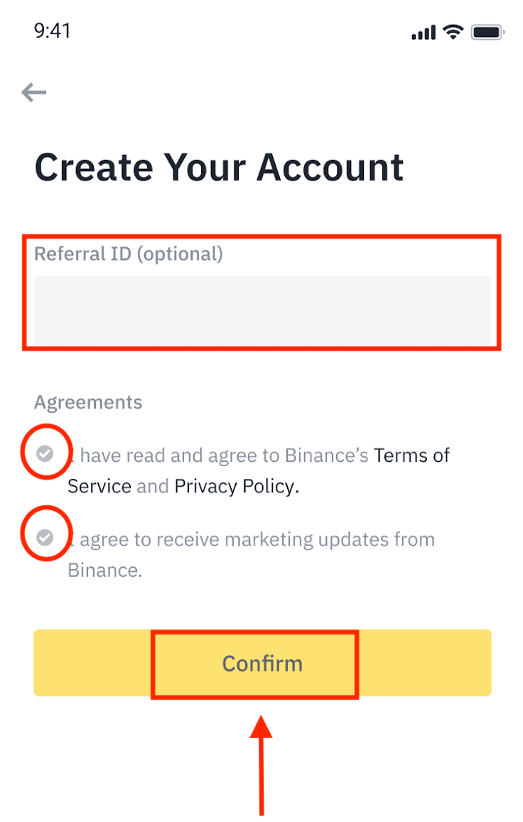 Jak zaregistrovat a ověřit účet v Binance Jak zaregistrovat a ověřit účet v Binance