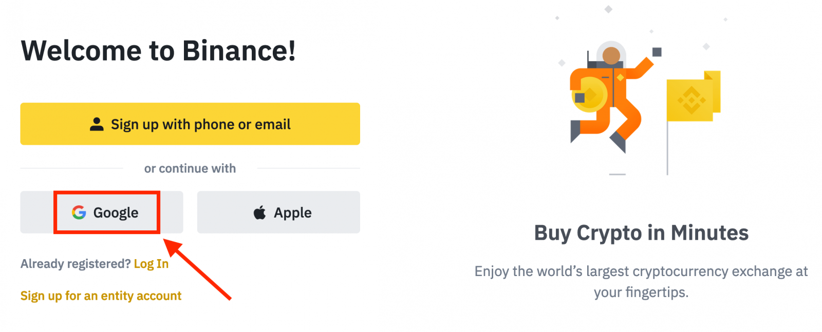 Jak zaregistrovat a ověřit účet v Binance Jak zaregistrovat a ověřit účet v Binance